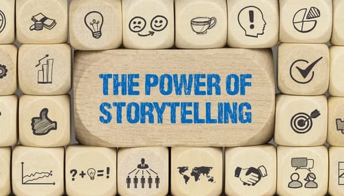 An open book with vibrant illustrations, symbolizing the transformative power of storytelling in connecting people and ideas.